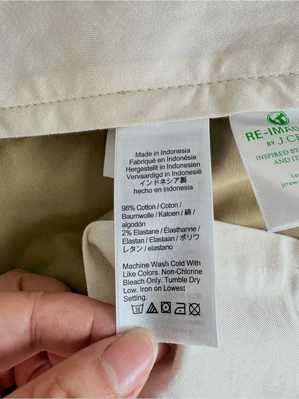 J. Crew Portsider Classic Tan Chino Shorts